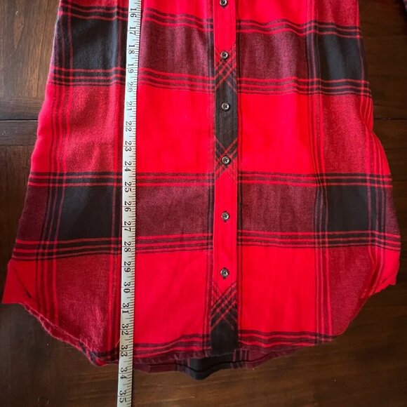 Athleta Trail to Town Button Down Dress Shirt Overshirt Tunic, Size XS - Picture 11 of 11